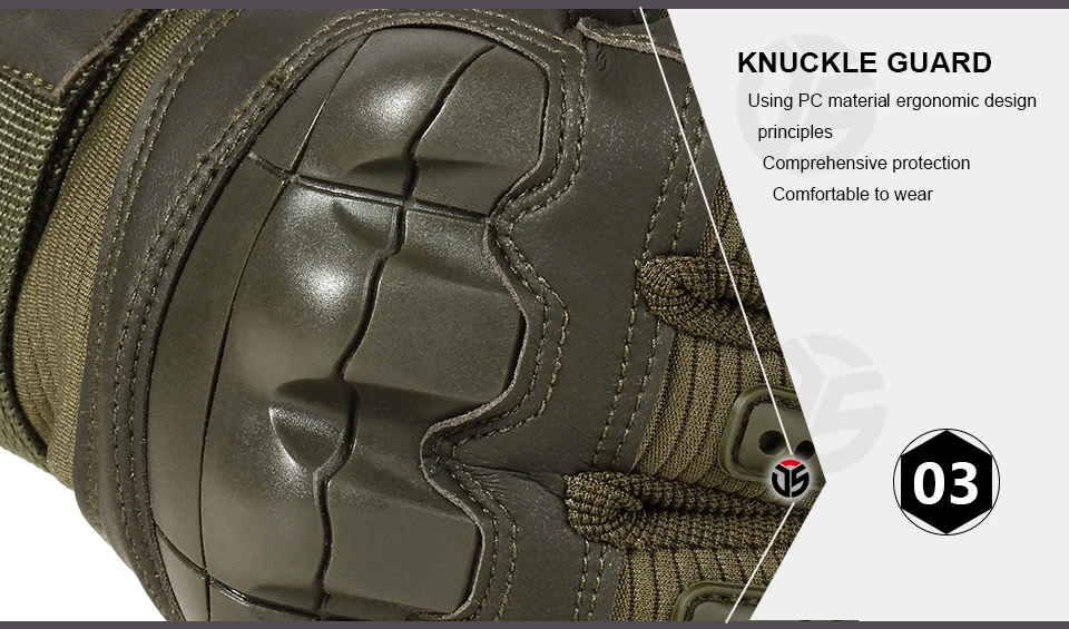 Full Finger Tactical Gloves Outdoor Paintball Shooting Airsoft PU Leather Touch Screen Work Non-slip Rubber Protective Gear Men