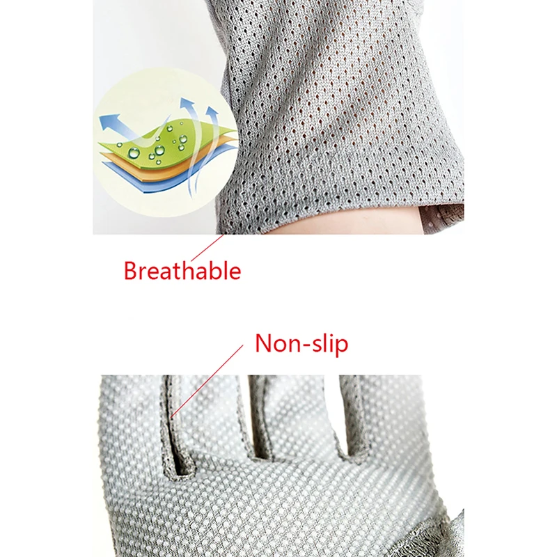2024 New Fashion Flowers Women's Summer Driving Gloves Non-slip Block UV Touch Screen Gloves Breathable Cotton Gloves for Women