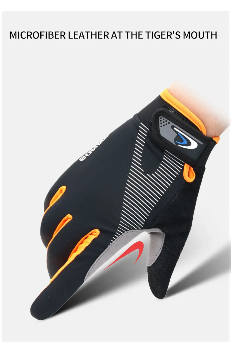 Cycling Anti-slip Men Half Finger Gloves Breathable Shockproof Sports Gloves Anti-sweat Bike Bicycle Glove Cycling Equipment