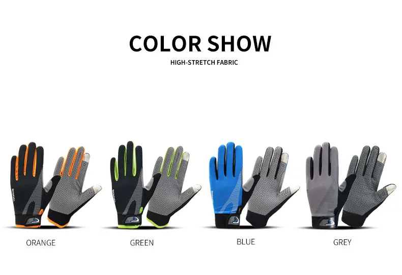 Cycling Anti-slip Men Half Finger Gloves Breathable Shockproof Sports Gloves Anti-sweat Bike Bicycle Glove Cycling Equipment