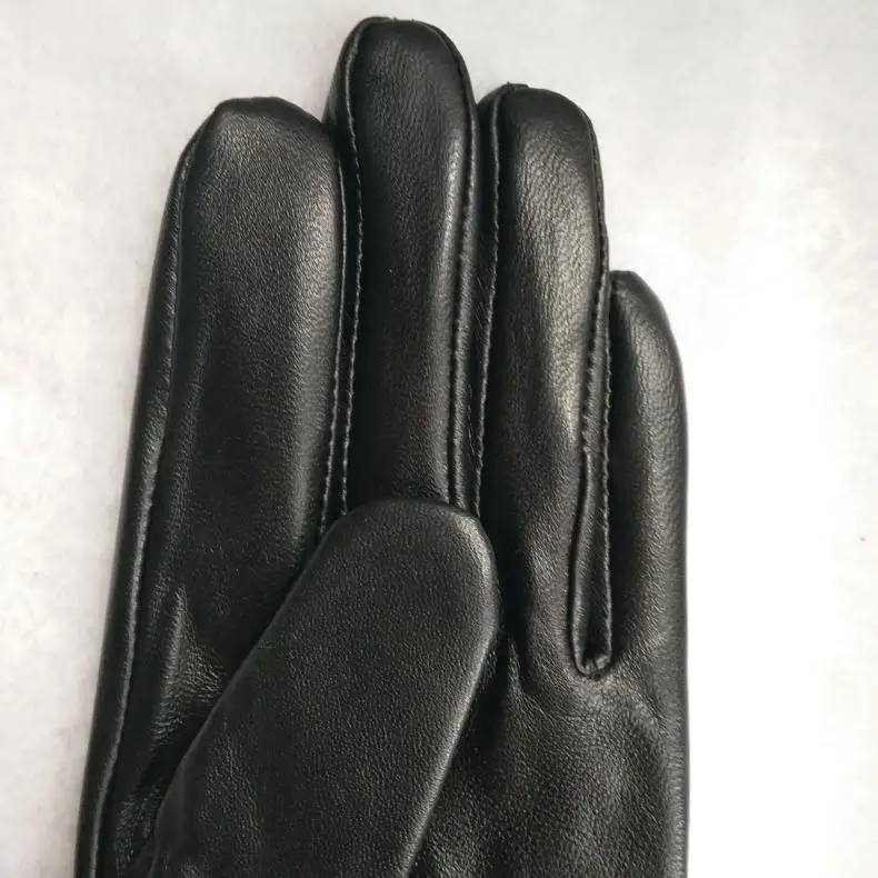 2026 Elegant Fashion Driving Gloves Genuine Real Goat Leather Gloves Women Fashion Winter Autumn Short Mittens G600