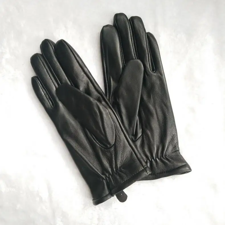 2026 Elegant Fashion Driving Gloves Genuine Real Goat Leather Gloves Women Fashion Winter Autumn Short Mittens G600