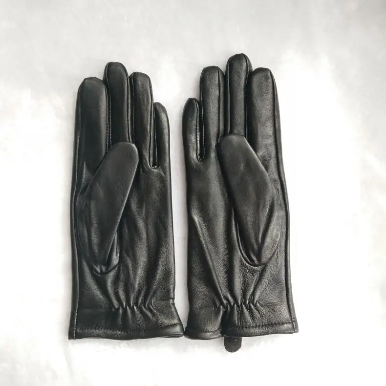 2026 Elegant Fashion Driving Gloves Genuine Real Goat Leather Gloves Women Fashion Winter Autumn Short Mittens G600
