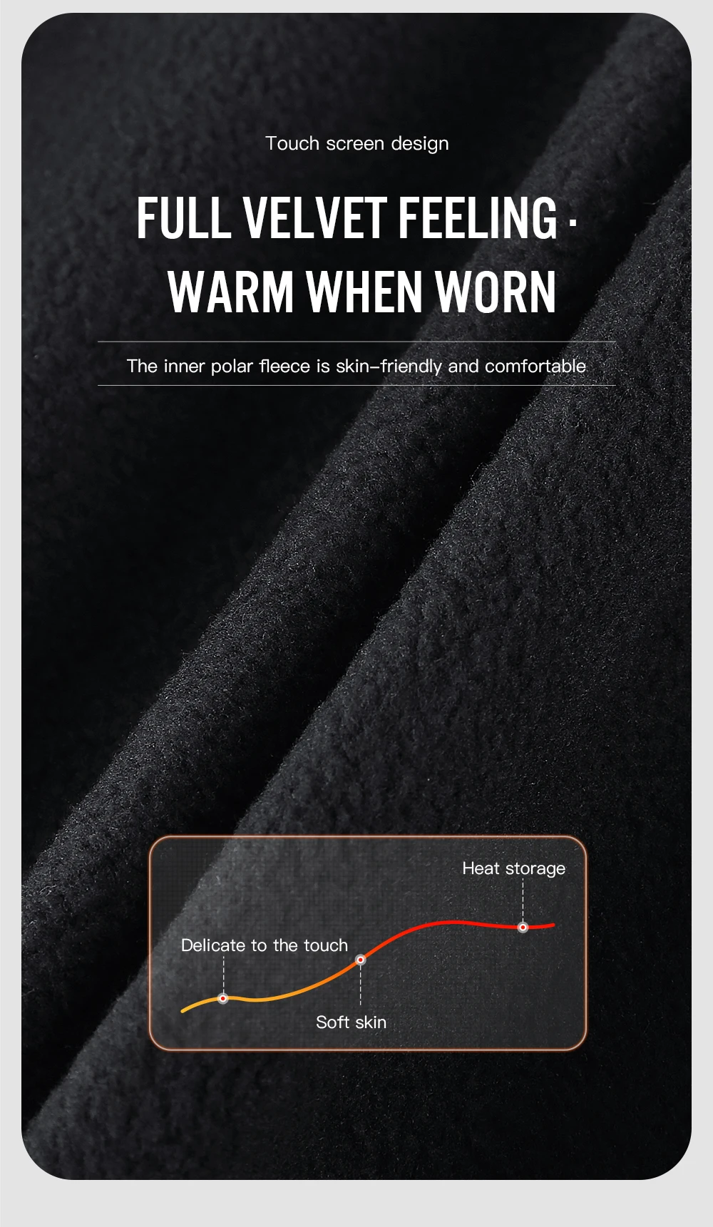 Winter Sports Plus Velvet Warm Gloves For Men And Women Touch Screen Ski Cycling Bicycle Riding Cold-Proof Outdoor Gloves