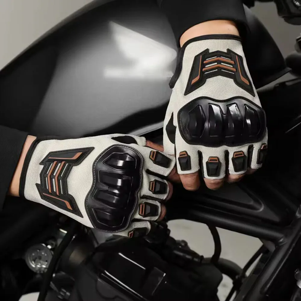 Half Finger Men's Gloves Outdoor F Protective Gloves Sports Wear resistant Motorcycle Bicycle Gloves