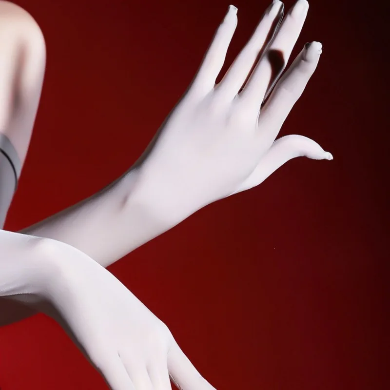 Women Sexy Tight Stockings Gloves 8D Smooth Thin High Elasticity Solid Elegant Cosplay Stage Performance Multicolor Breatha