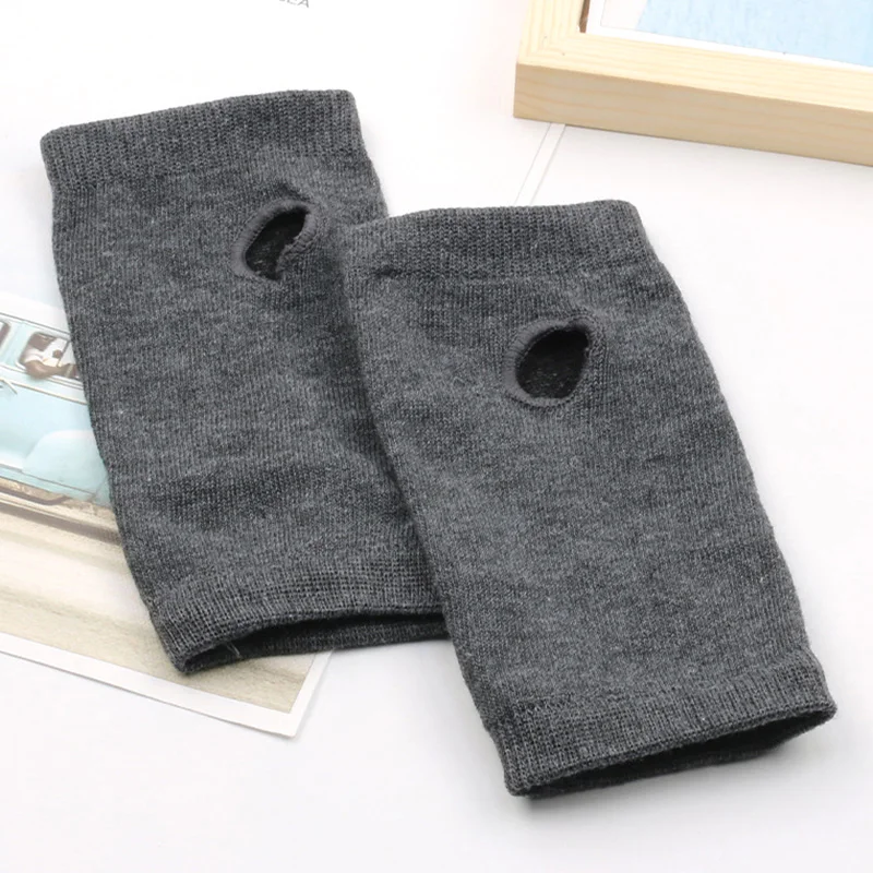 Black Punk Wrist Length Women Fingerless Gloves Men Darkly Ninja Sport Outdoor Hip-hop Gloves Cool Stretch Short Cotton Mittens