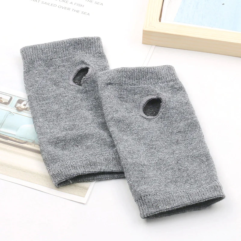 Black Punk Wrist Length Women Fingerless Gloves Men Darkly Ninja Sport Outdoor Hip-hop Gloves Cool Stretch Short Cotton Mittens