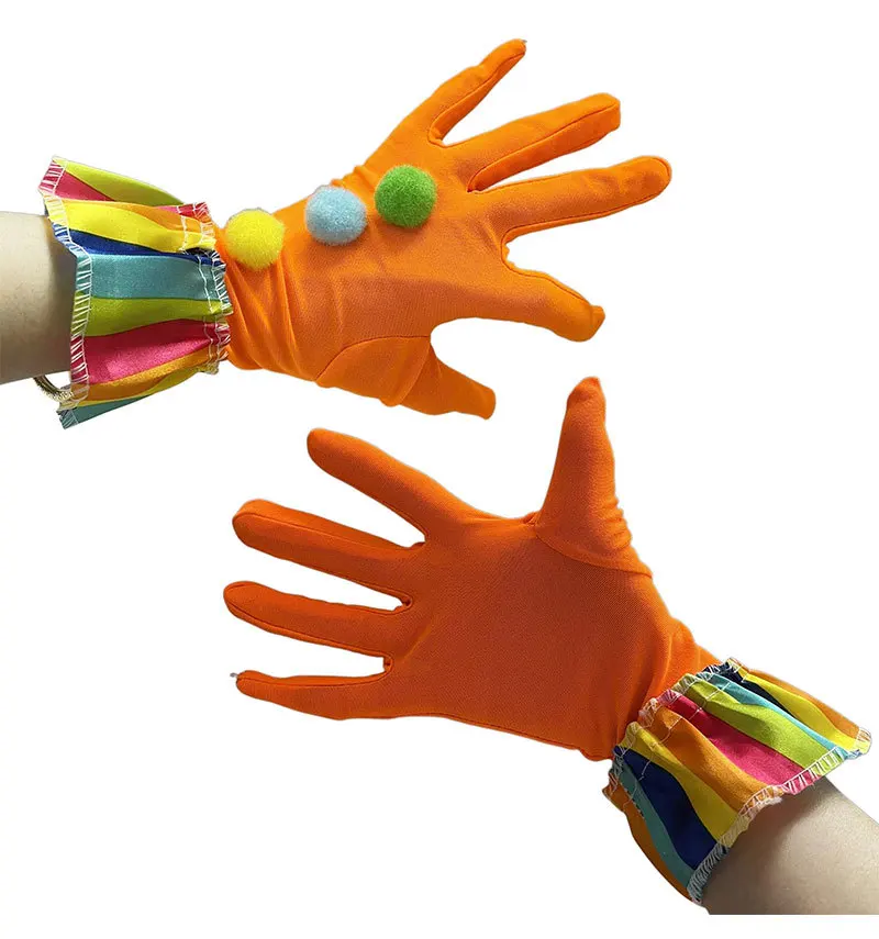 Festival Dance Party Gloves Funny Clown Gloves Clothing Accessories Drama Performance Stage Performance Glove Accessories