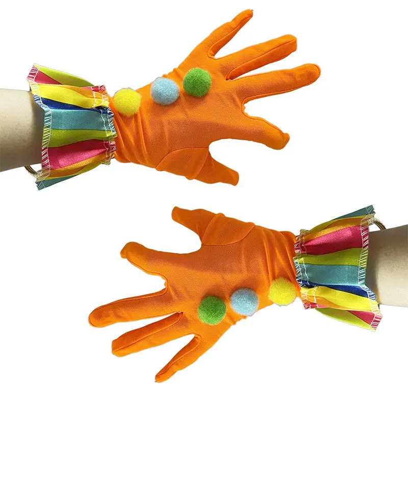 Festival Dance Party Gloves Funny Clown Gloves Clothing Accessories Drama Performance Stage Performance Glove Accessories