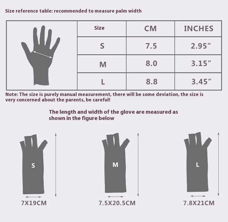 Sports Copper Fiber Health Care Half Finger Rehabilitation Training Gloves Anti slip Breathable Pressure Gloves