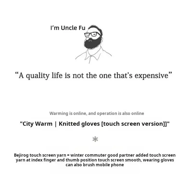 Maden Vintage Polar Fleece Gloves Touchscreen Individual Fingers Ribbed Cuff Windproof Warm Gloves Unisex Gift for Fall Winter