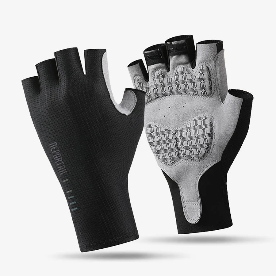 New Team cycling Gloves Half Finger Outdoor Road Bike Sport Gloves Men women sports equipment