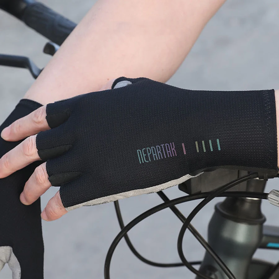 New Team cycling Gloves Half Finger Outdoor Road Bike Sport Gloves Men women sports equipment