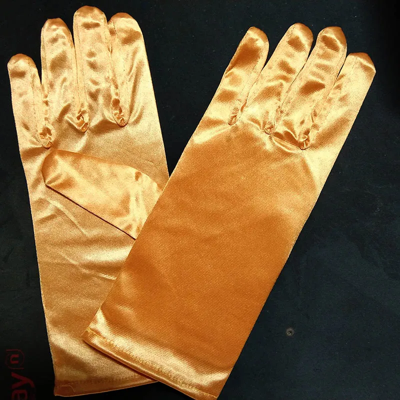 Women Elasticity Spandex Dance Performance Short Gloves Fashion Halloween Dance Party Professional Cosplay Princess Gloves A41