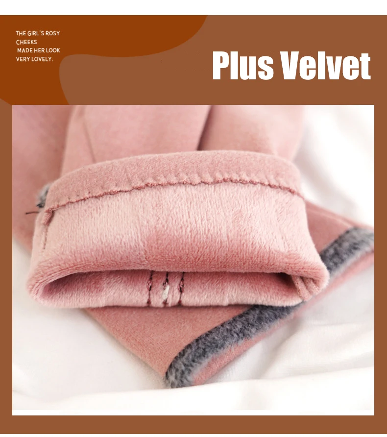 New Fashion Lady Glove Mittens Women Winter Elegant Vintage Touch Screen Driving Keep Warm Windproof Gloves Dropshiping G177