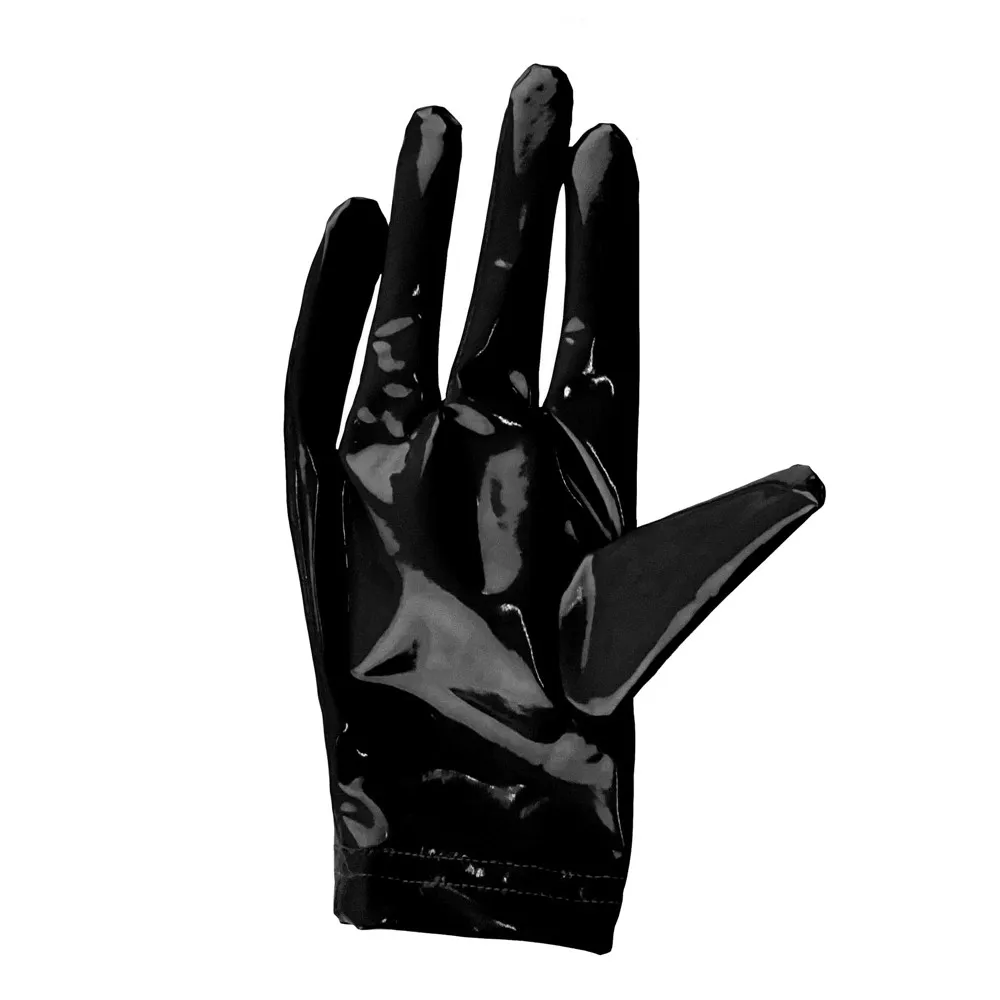 Sexy Women Patent Leather Long/Short Gloves PVC Wet Look Ladies Shiny Black Red Party Evening PU Gloves Cosplay Gothic Clubwear