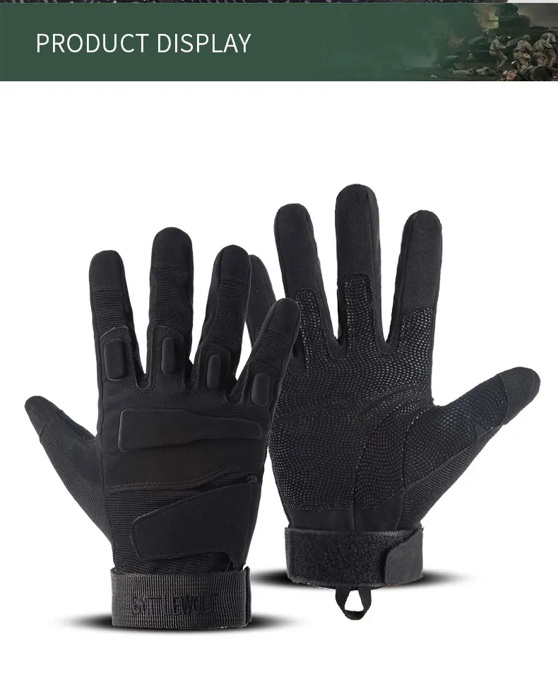 Outdoor Tactical Gloves for Men and Women, Fingerless Sports Gloves, Combat Shooting, Hunting, Fitness