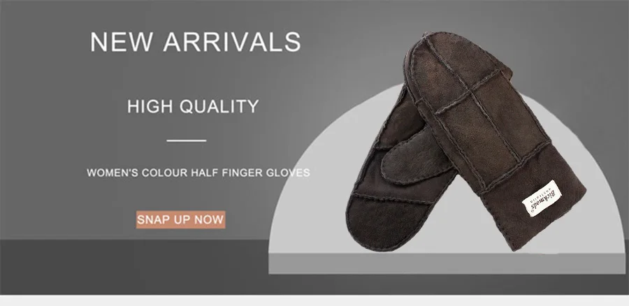 Winter Warm Men's Genuine Leather Sheepskin Fur Mittens Ladies Thickened Motorcycle Riding Scrub Unisex Black Brown Gloves