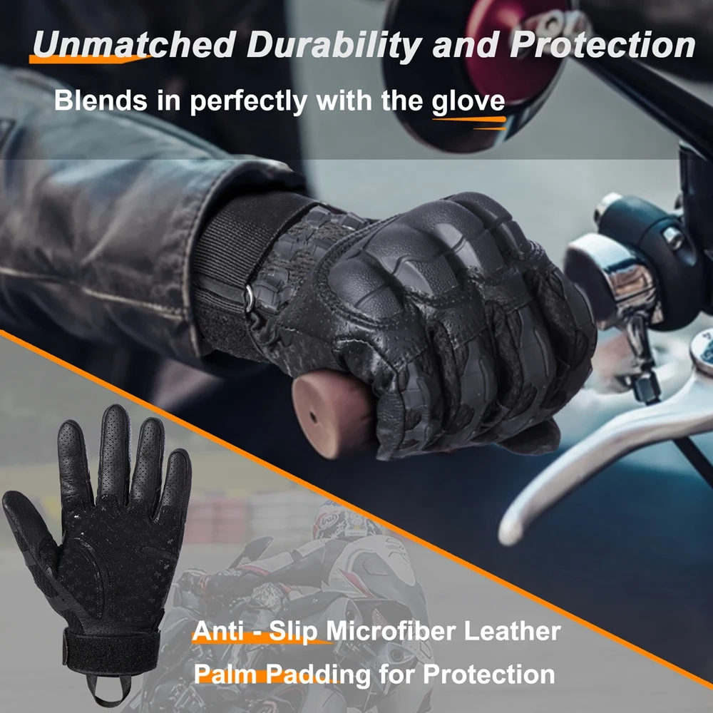 Premium Touch Screen Full Finger Gloves Outdoor Sports Tactical Motorcycle Cycling Hiking Hunting Work Anti-skid Protective Gear
