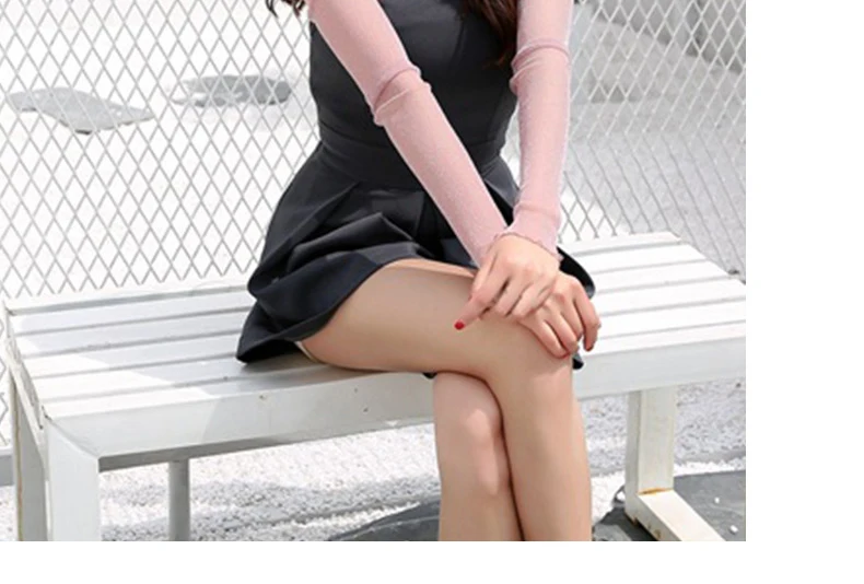 Summer Women Sexy Hollow Transparent Sun Protection Drive Breathable Cycling Fingerless Gloves Quick Dry Prom Cosplay Etiquette