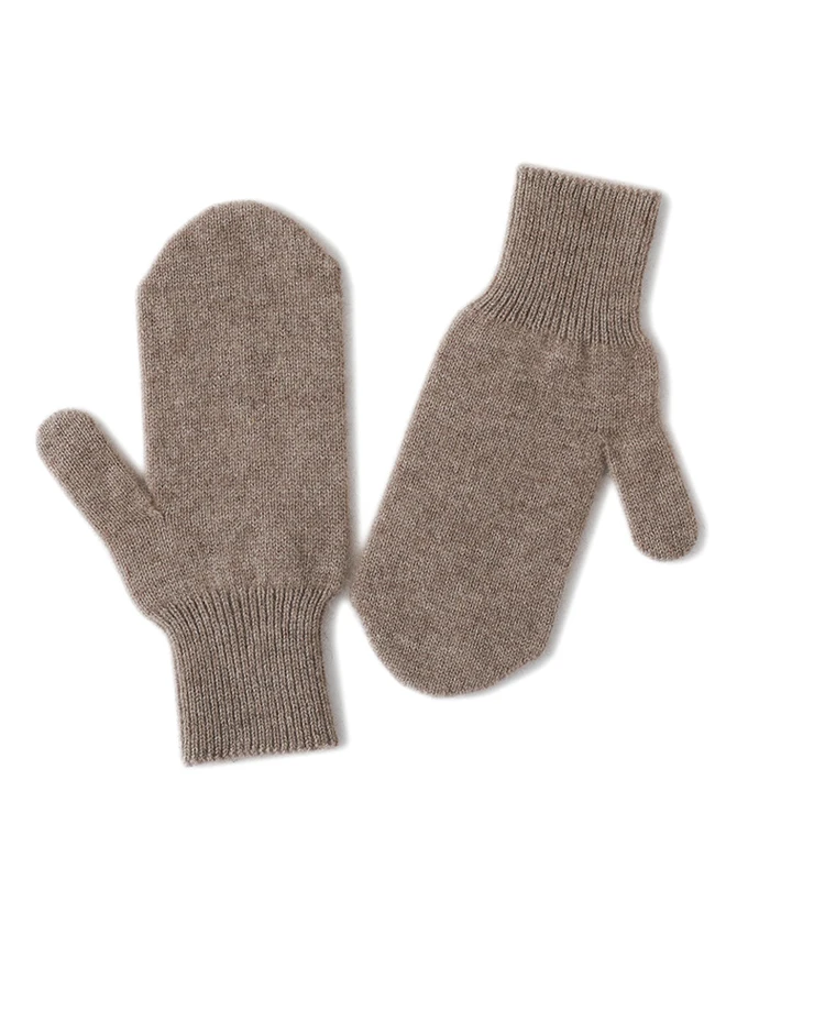 Men/Women mittens thickened in winter with 100% cashmere knitted gloves to keep warm mittens wholesale.