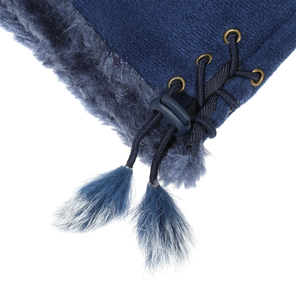1Pair Fashion Winter Warm Gloves Women Girls Faux Rabbit Fur Warmer Fingerless Mittens Soft Suede Leather Stretch Gloves
