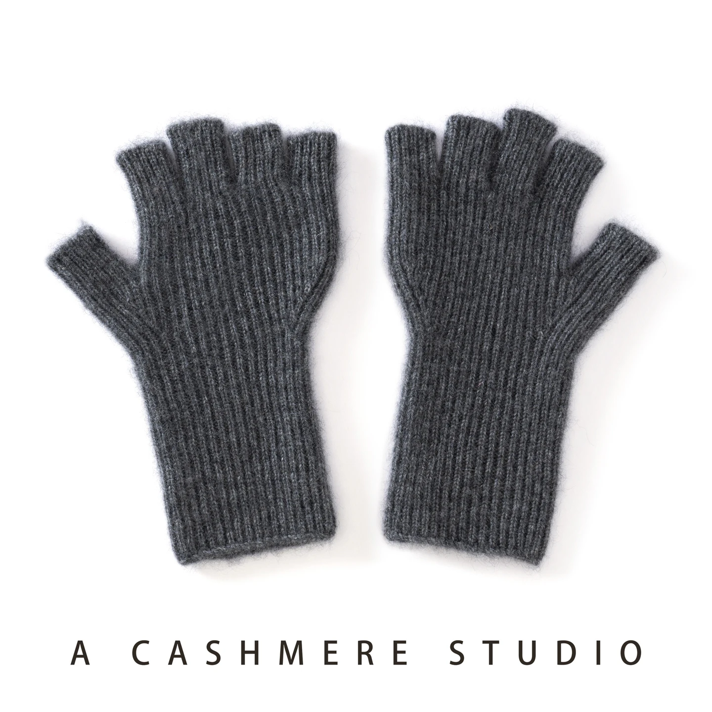 MERRILAMB High Quality Cashmere Half Finger Gloves Women Soft Warm With Fourchettes Knitted Gloves For Driving Outdoor Sports