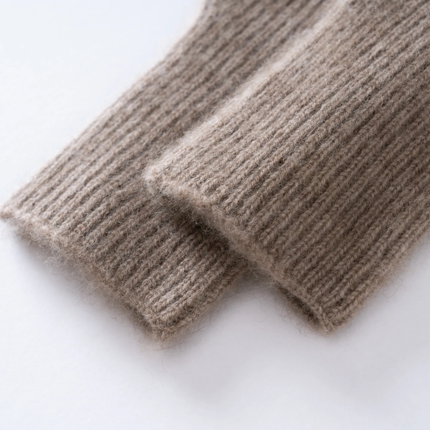 MERRILAMB High Quality Cashmere Half Finger Gloves Women Soft Warm With Fourchettes Knitted Gloves For Driving Outdoor Sports