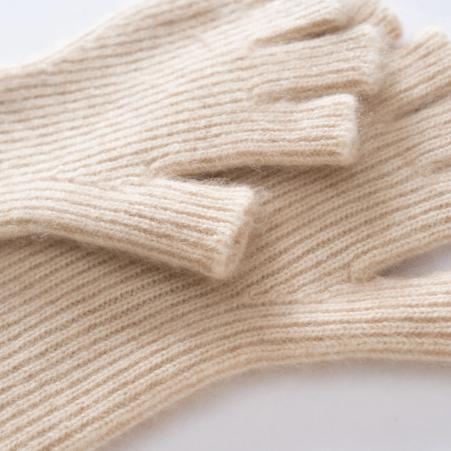 MERRILAMB High Quality Cashmere Half Finger Gloves Women Soft Warm With Fourchettes Knitted Gloves For Driving Outdoor Sports