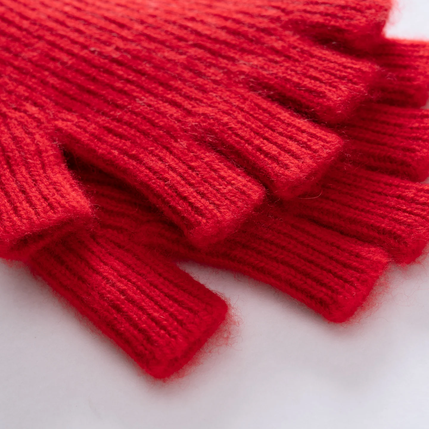 MERRILAMB High Quality Cashmere Half Finger Gloves Women Soft Warm With Fourchettes Knitted Gloves For Driving Outdoor Sports
