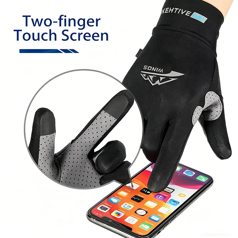 Unisex Fingerless Gloves UV Sun Protection Half Finger for Fishing Paddling Sailing Rowing - Sports Gloves