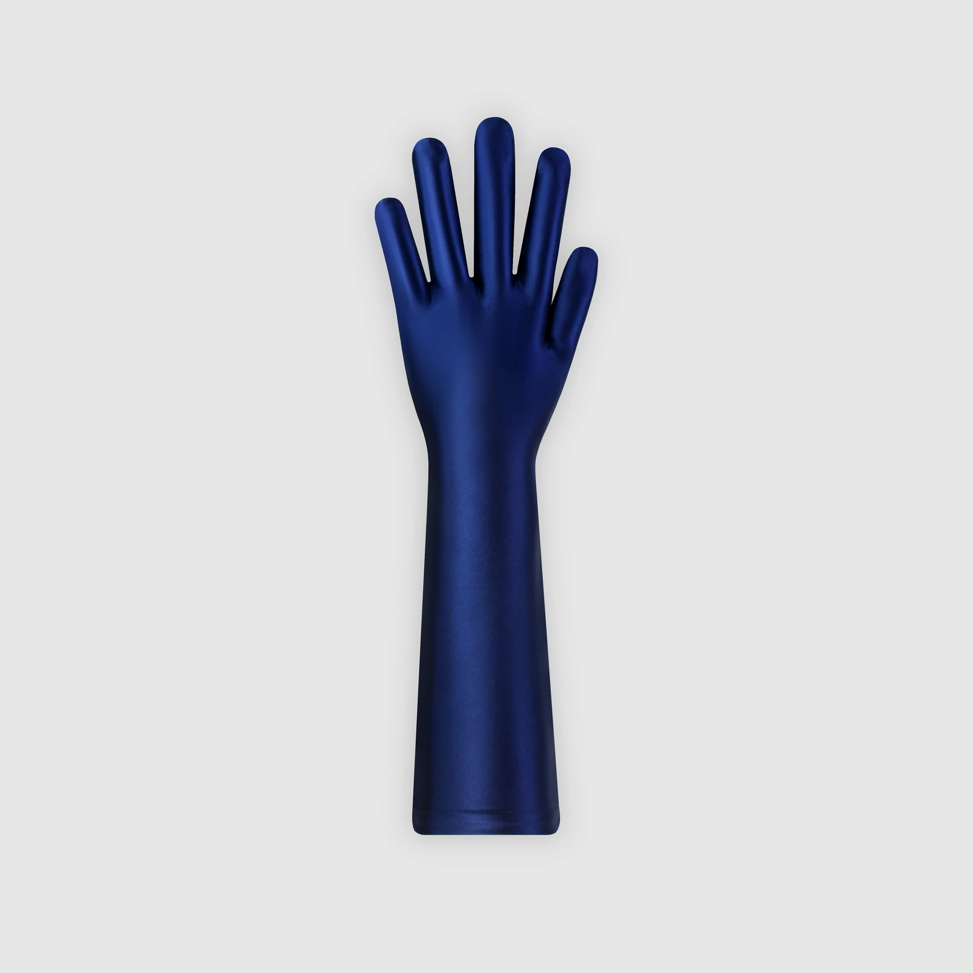 XClocKNYoung Satin Glossy Gloves Connected Finger Gloves Sexy High Elasticity Gloves Satin Shiny Role-Playing Dress Gloves