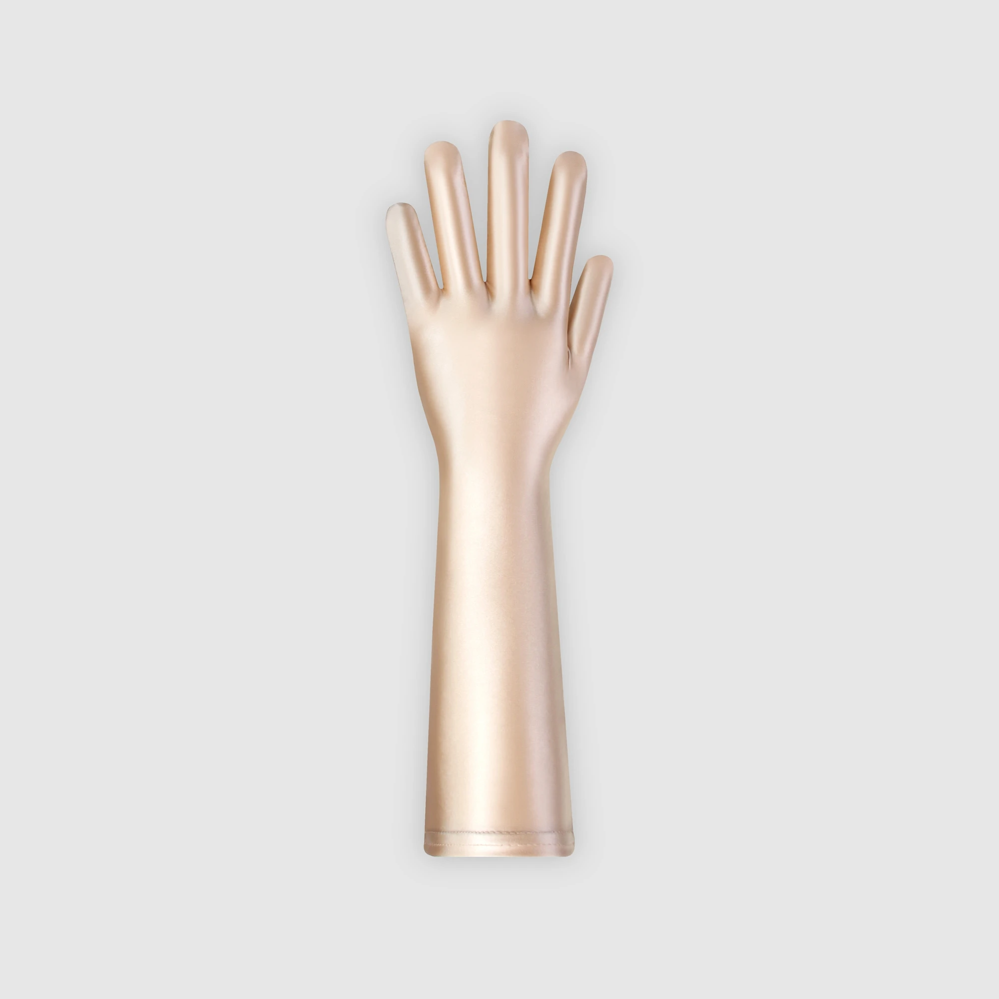 XClocKNYoung Satin Glossy Gloves Connected Finger Gloves Sexy High Elasticity Gloves Satin Shiny Role-Playing Dress Gloves