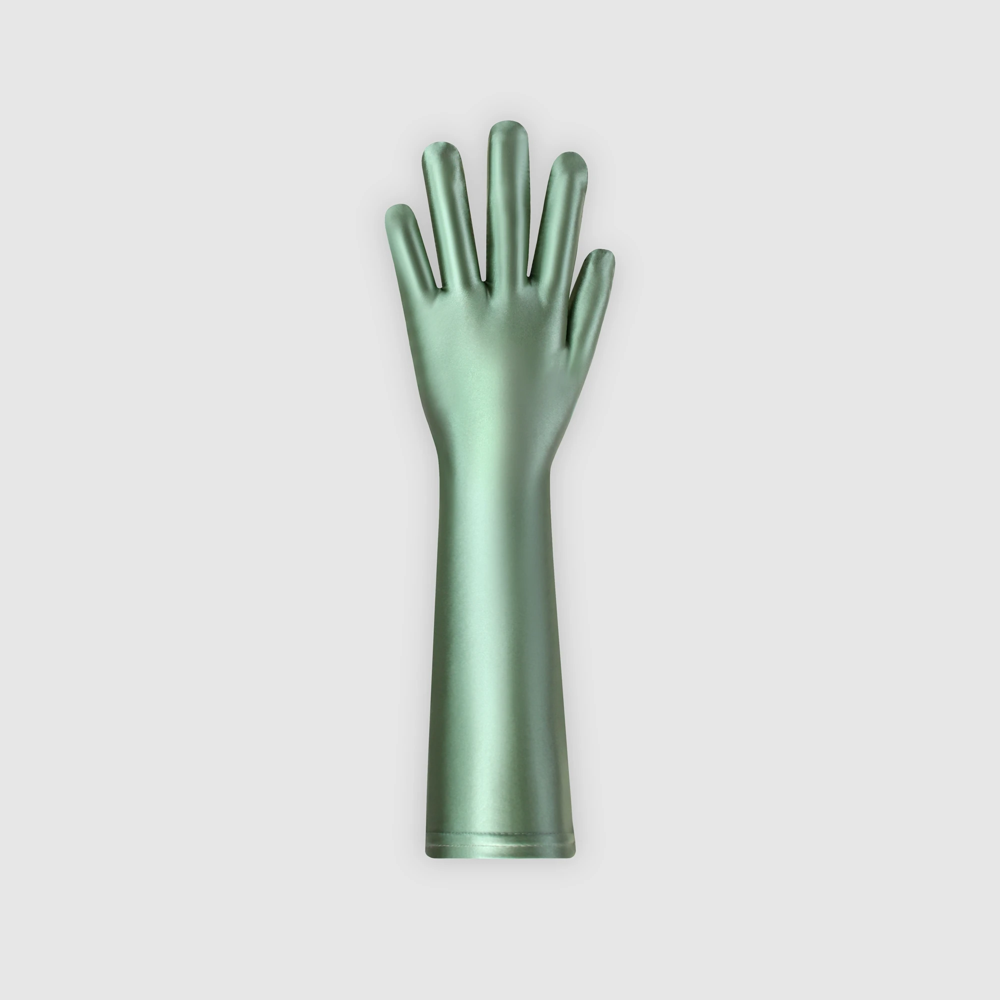 XClocKNYoung Satin Glossy Gloves Connected Finger Gloves Sexy High Elasticity Gloves Satin Shiny Role-Playing Dress Gloves