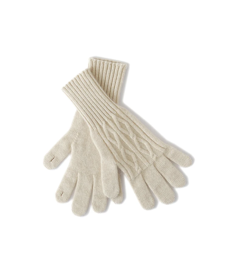 Women Warm Thick 100% Cashemere Knitted Gloves Touch Screen Men Women Fashion Winter Keep Warm Riding Skiing Outdoor Gloves