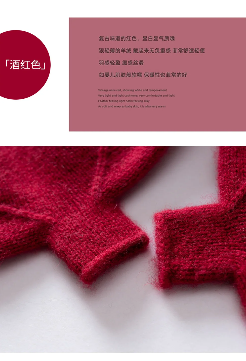Winter Women 100% Cashmere Mitts Knitted Fingerless Gloves Thermal Gloves Semi Finger Lengthen Mittens Arm Warmers fishmouth