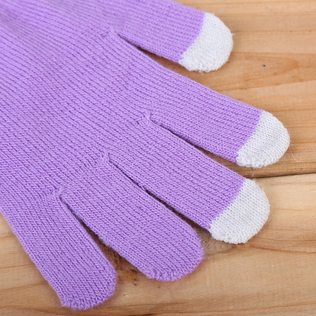 2023 Winter Soft Knitted Gloves Women Men Glove Touch Sensory Screen Thickened Plush Full Finger Mittens Cycling Couple Gloves