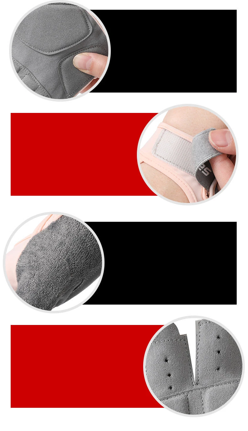 Sports Gloves Weight Lifting Fitness Cycling Half Finger Sun Protection Barbell Ice Silk Men Women Yoga Anti-Slip Gloves