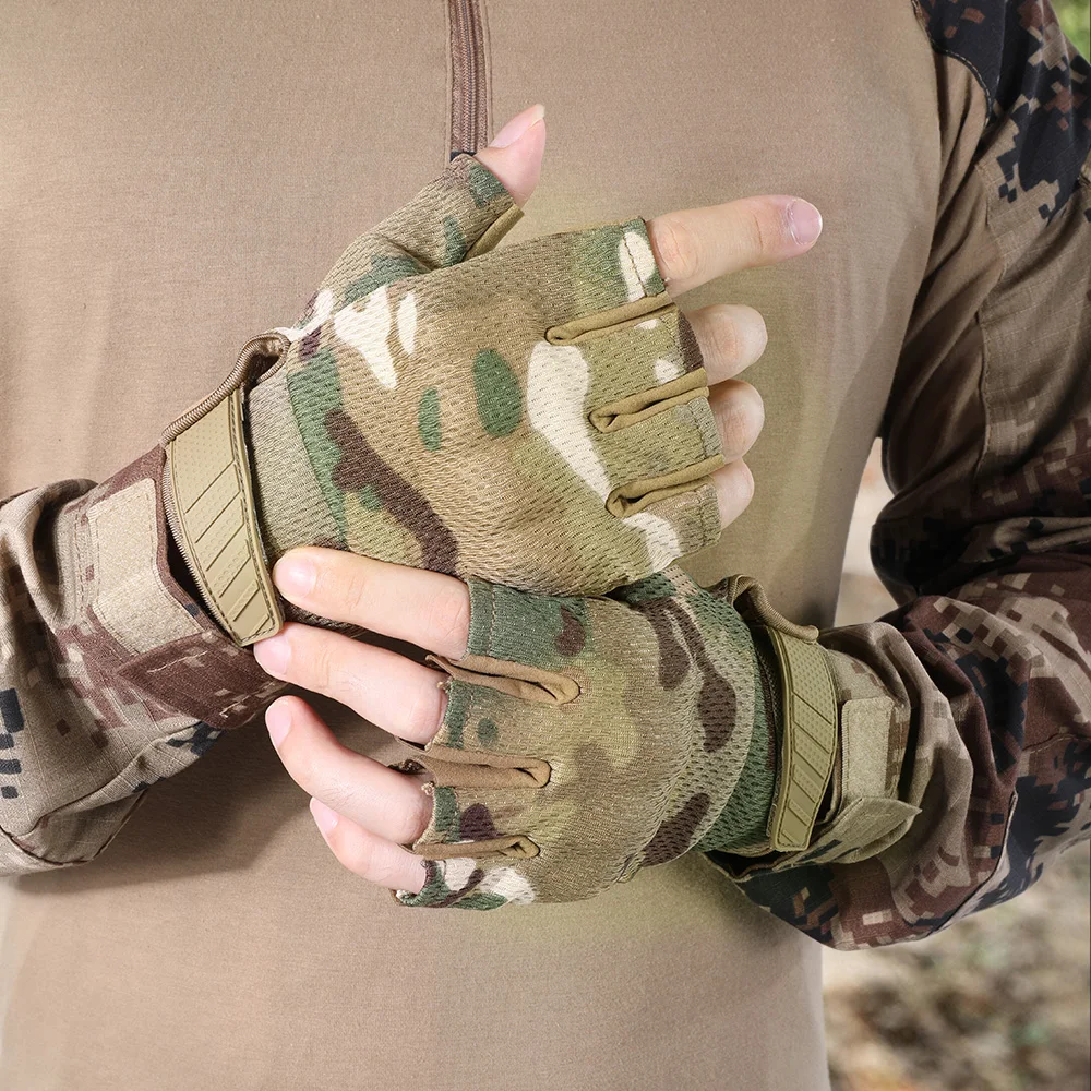 Tactical Gloves Touch Screen Outdoor Sports Cycling Hiking Camping Hunting Shooting Combat Airsoft Work Non-slip Protective Gear
