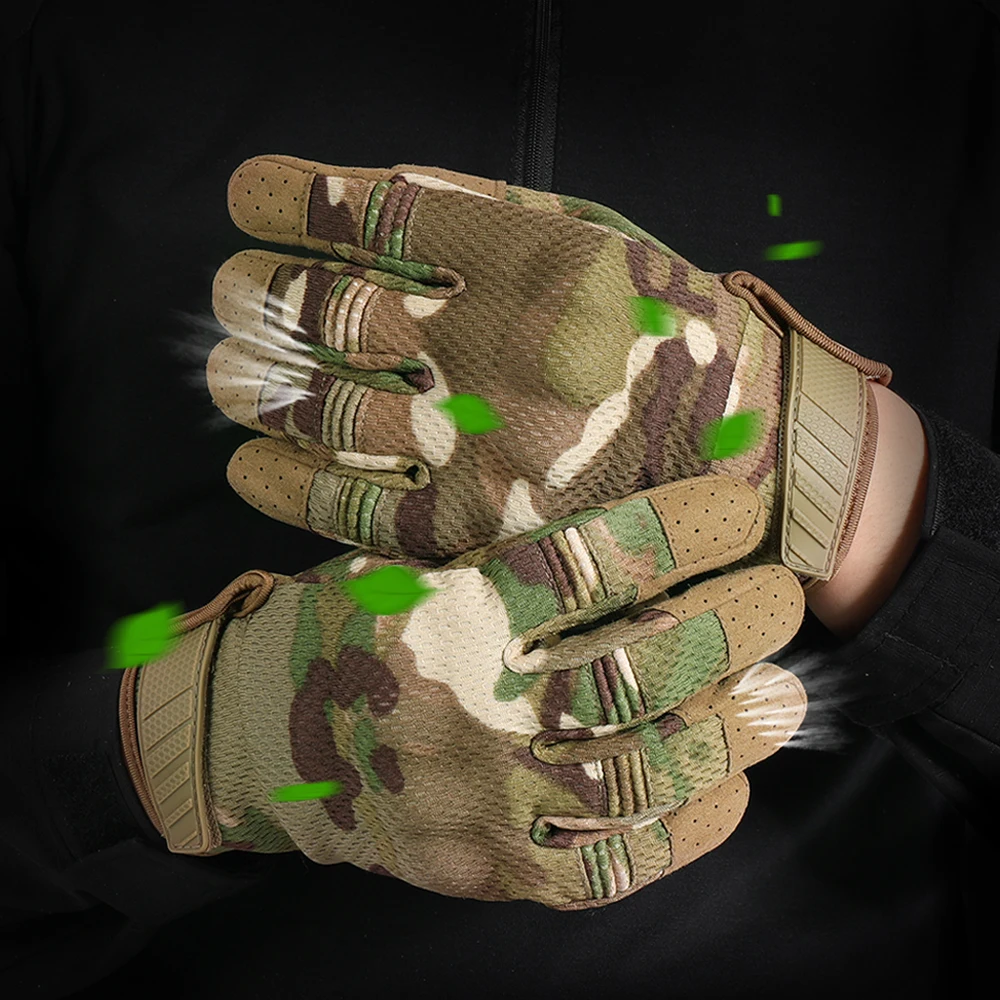Tactical Gloves Touch Screen Outdoor Sports Cycling Hiking Camping Hunting Shooting Combat Airsoft Work Non-slip Protective Gear