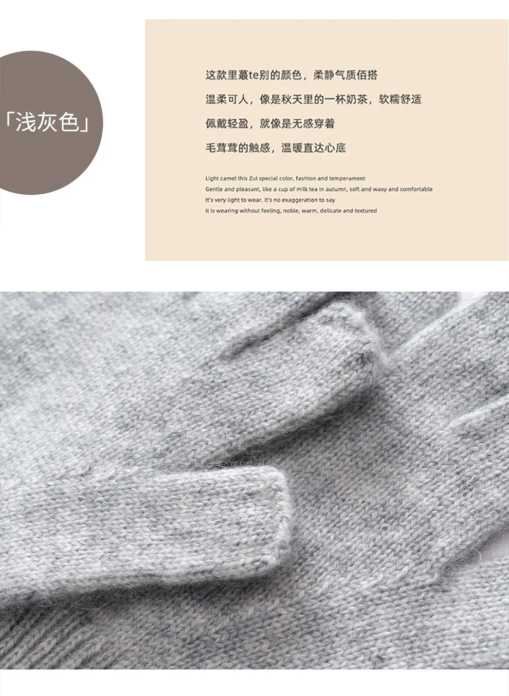 New Cashmere Gloves 100% Pure Cashmere Fingerless Gloves Fashion Warm Best Selling Solid Color Gloves