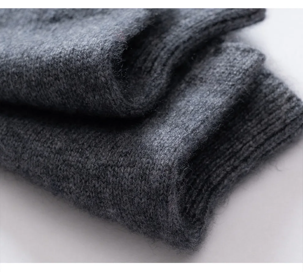 New Cashmere Gloves 100% Pure Cashmere Fingerless Gloves Fashion Warm Best Selling Solid Color Gloves