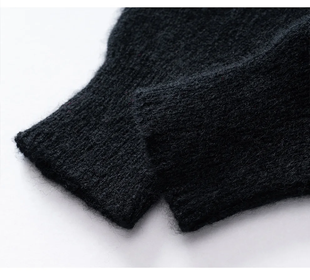 New Cashmere Gloves 100% Pure Cashmere Fingerless Gloves Fashion Warm Best Selling Solid Color Gloves