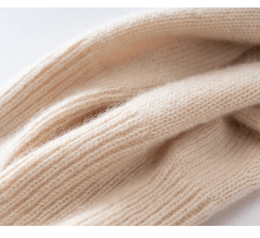New Cashmere Gloves 100% Pure Cashmere Fingerless Gloves Fashion Warm Best Selling Solid Color Gloves