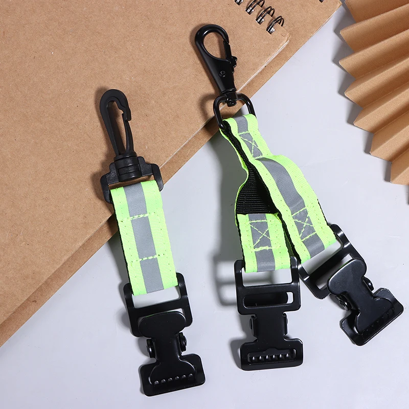 Glove Clips Firefighter Glove Strap Universal Gloves Holder With 1/ 2 Clip For Hanging Gloves Tool Bags Glove Keeper Glove Clip