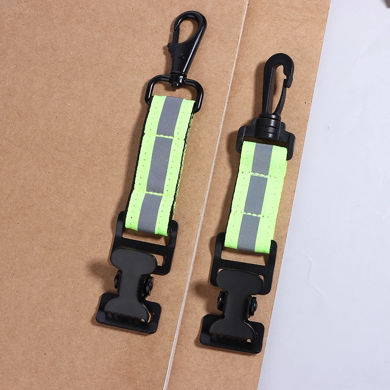 Glove Clips Firefighter Glove Strap Universal Gloves Holder With 1/ 2 Clip For Hanging Gloves Tool Bags Glove Keeper Glove Clip