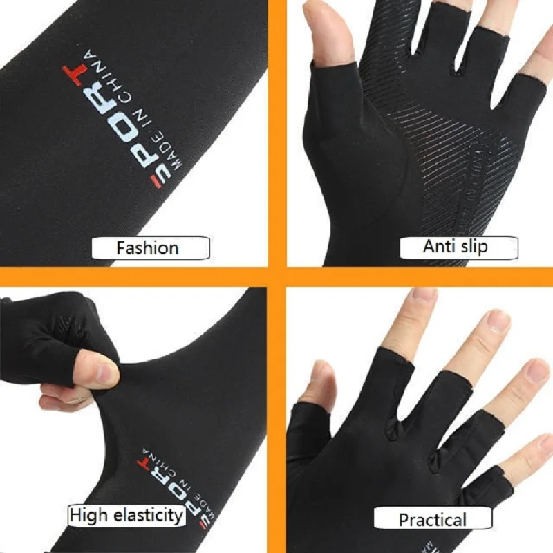 Outdoor Sports Cycling Summer Sunscreen Ice Feeling Long Gloves