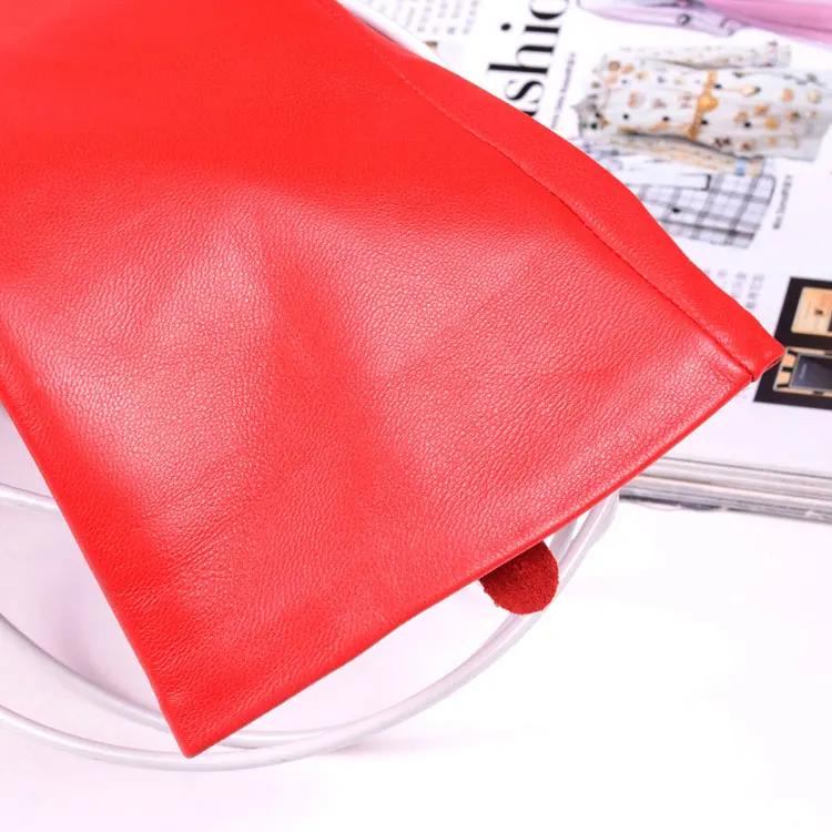 30 40 50 60 70 80cm Women's Ladies Real Leather Sheepskin Fashion Overlength Party Evening Wedding Opera/Long Gloves
