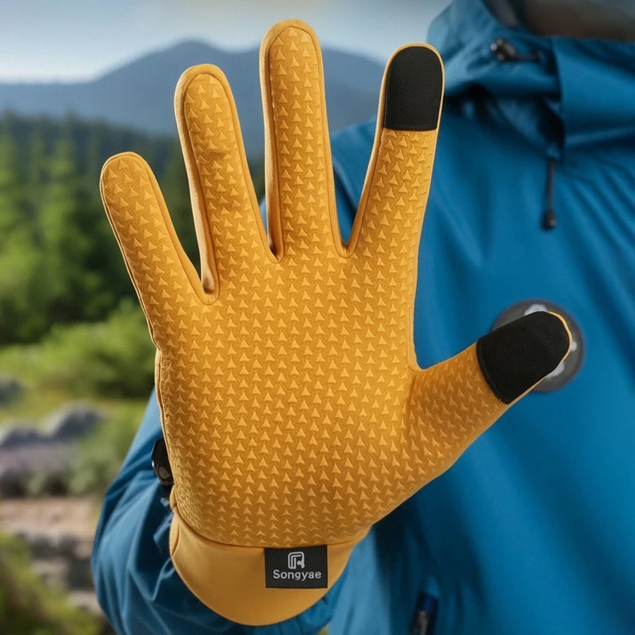 Winter Cycling Gloves for Men Women Warm Fleece Biking Glove for Riding Bicycle Gloves Waterproof Touchscreen Accessories